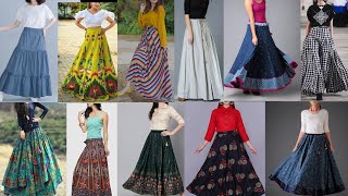 Beautiful Skirt Design 2022 | Skirt With Tops Design 2022 | Long Skirt Design | screenshot 2