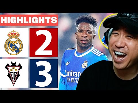 Coreano Loco reacciona al Albacete vs Real Madrid 😂