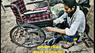 Wheel Chairs Mass Production/ Wheel Chair Manufacturing Process #wheelchair #helloskills