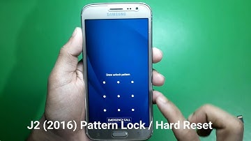 J2 6 Pattern Lock Unlock & Hard Reset
