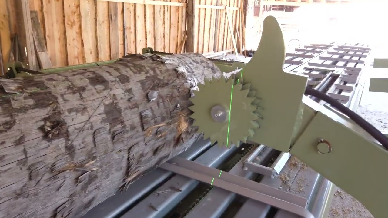 Kara Master Norway Sawing for hand made log houses.