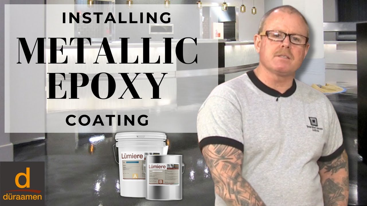 Installing Designer Metallic Epoxy Coatings