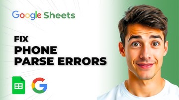 Hoe u fouten in de parse-functie van telefoonnummerformules in Google Sheets kunt oplossen (de ee...