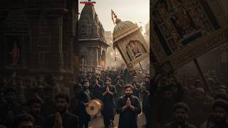 When Imam Hussain’s Tazia Bowed Before Kali Maa Temple | True Symbol of Sanatan Harmony #shorts