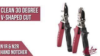Malco N1R Hand Notcher Video
