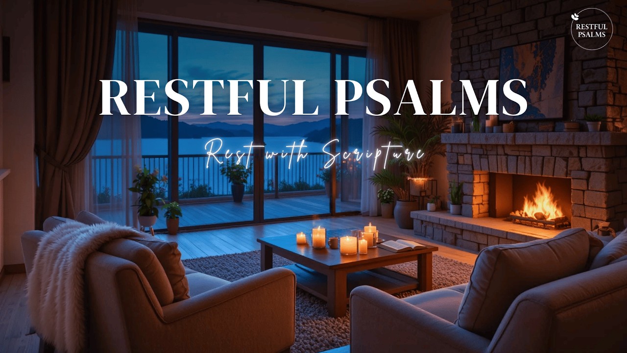 Find Peace Tonight | Psalms in Songs with Gentle Rain & Prayer