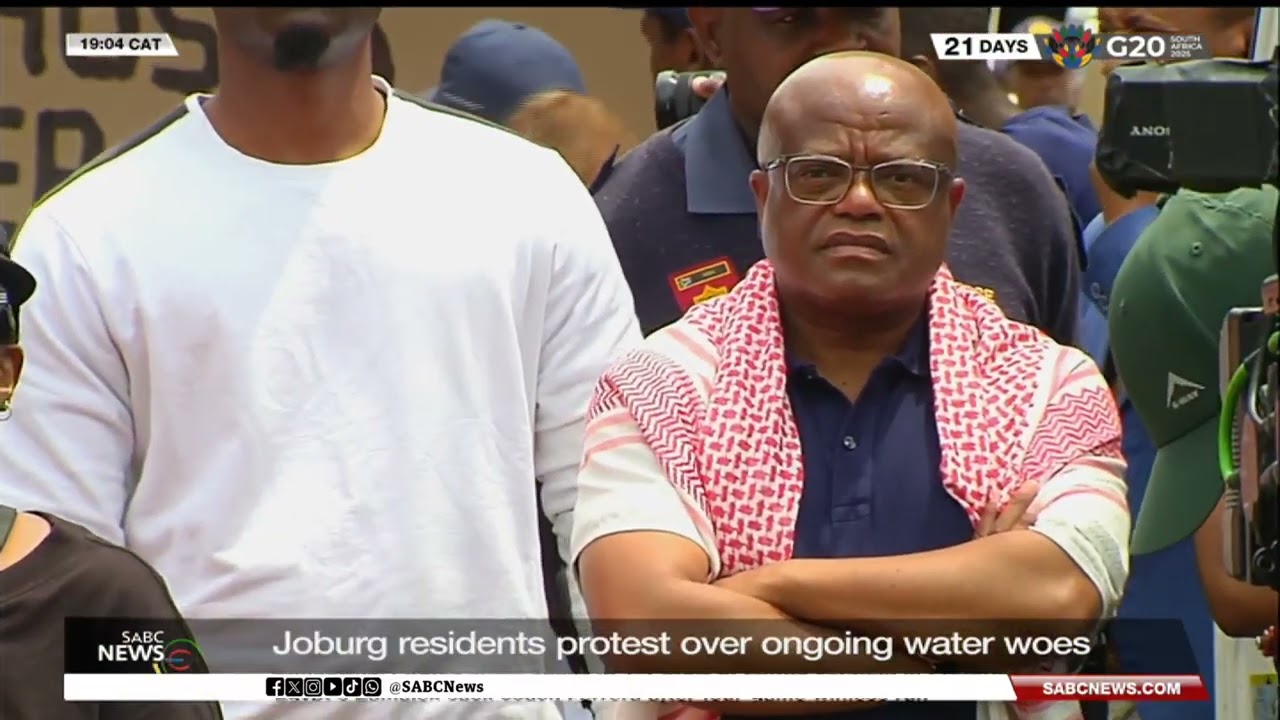 Joburg Mayor pledges to resolve ongoing water challenges