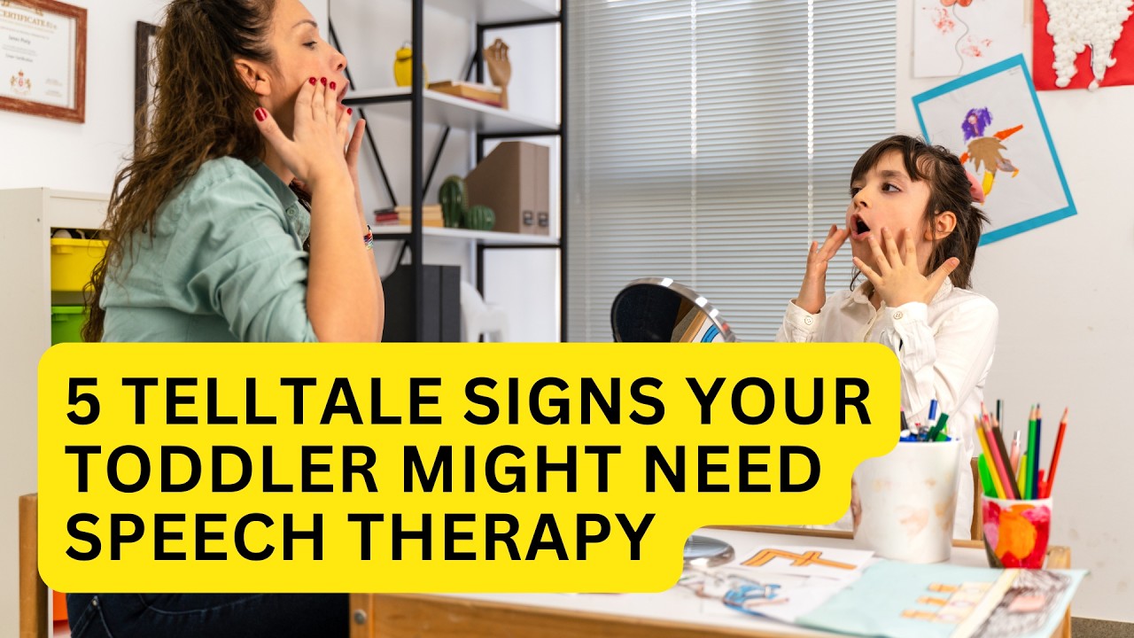 5 Telltale Signs Your Toddler Might Need Speech Therapy - YouTube