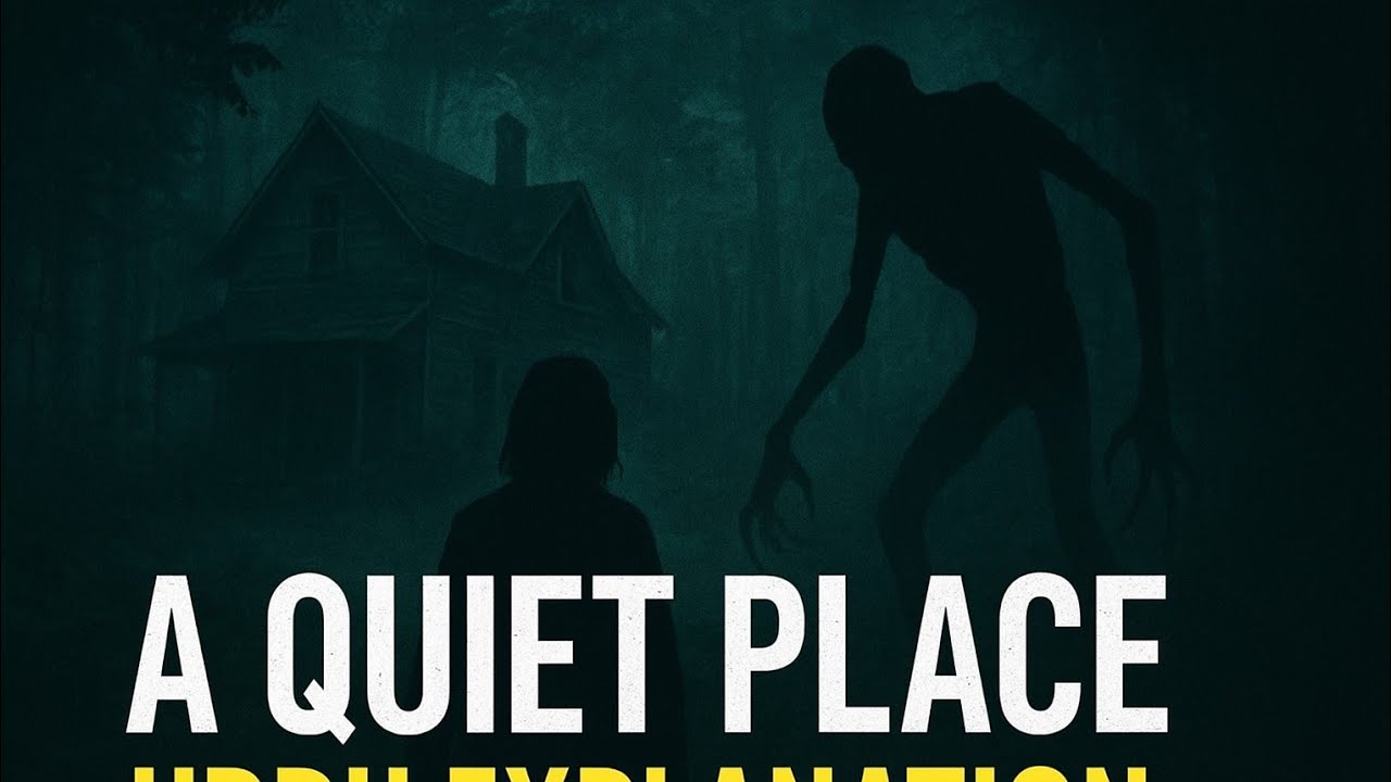 "A Quiet Place Movie Explanation | پوری کہانی Urdu/Hindi"🔹 "A Quiet Place (2018) Film Ki Kahani |