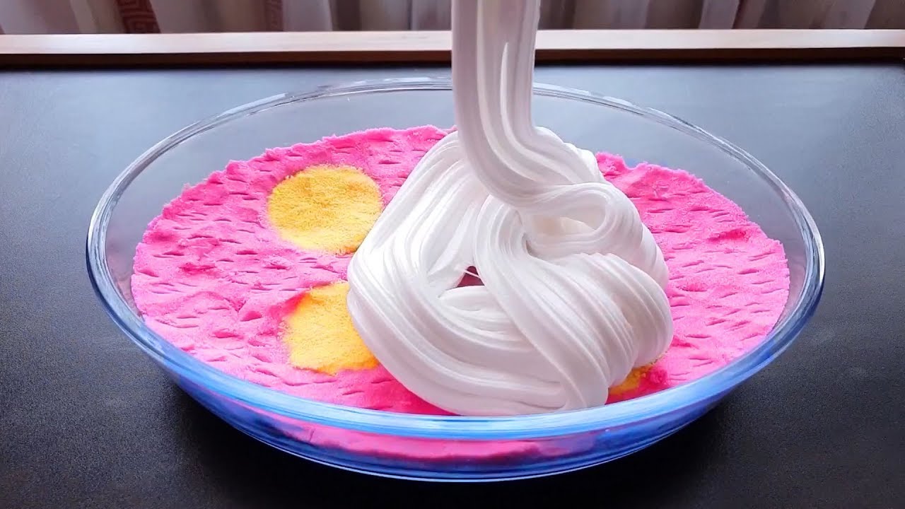 Adding Too Many Ingredients To Slime - Pink Edition - YouTube