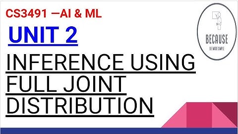 2.5 Inference using Full Joint Distribution in Tamil