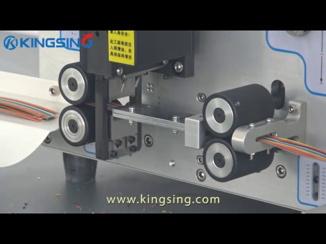 Wire cutting machine - ribbon cutting device