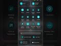 How to access control centre with a single swipe in Android #shorts #iphone #ios