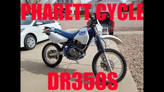 New PharettCycle 1990 Suzuki DR350s