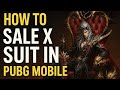 How to Sell X Suit in PUBG Mobile | PUBG Mobile X Suit Sale Guide 2025