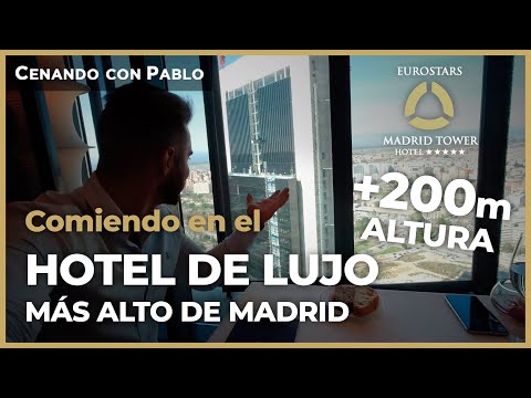 Visito RESTAURANTE del HOTEL EUROSTARS Madrid Tower ⭐️ y como 9 PLATOS ?