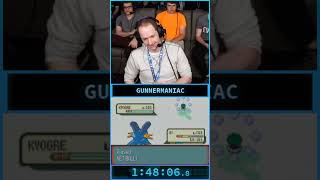 Pokemon Sapphire Speedrun Live at Awesome Games Done Quick 2020! Part 49 - Kyogre  #pokemon