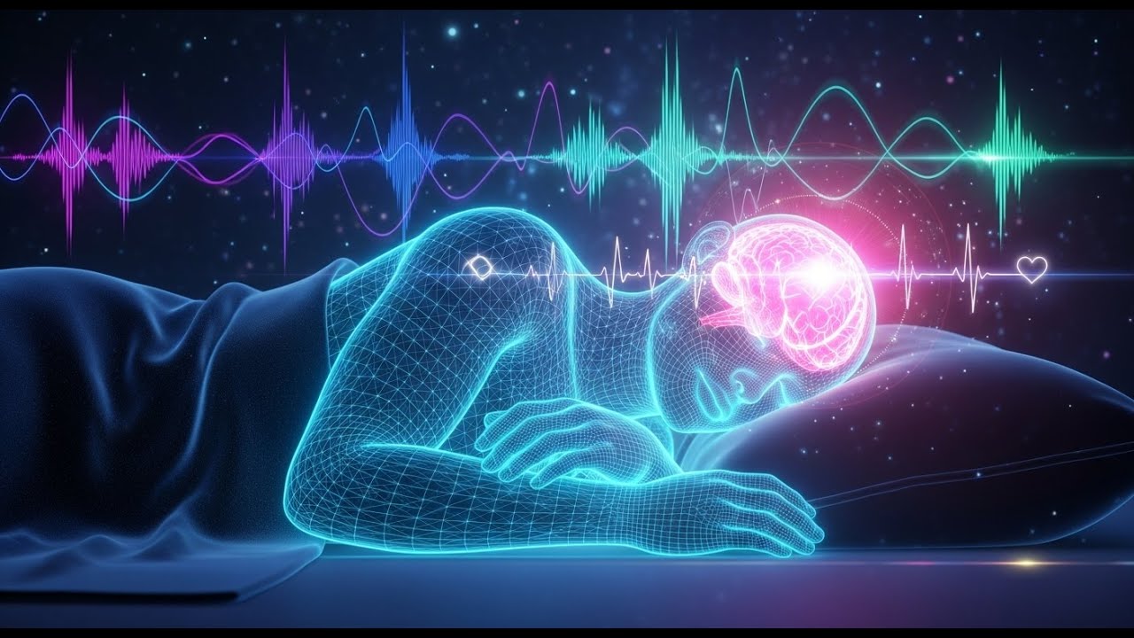 432 Hz, solfeggio frequencies, deep sleep healing, whole body regeneration#07