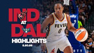 Kelsey Mitchell Sets Record 21 Straight Games With 20+ Points, Fever at Wings | FULL Game Highlights