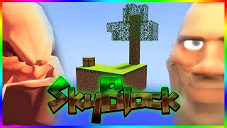 เฮว พบกบ Skyblock Garrys Mod Multiplayer Gameplay