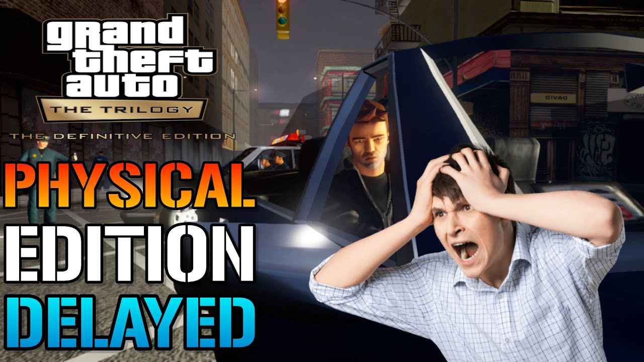 GTA Trilogy: Definitive Edition Physical Version Has Been Delayed By Rockstar (GTA News)
