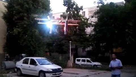 Octocopter altitude hold with baro and accelerometer- multiwii