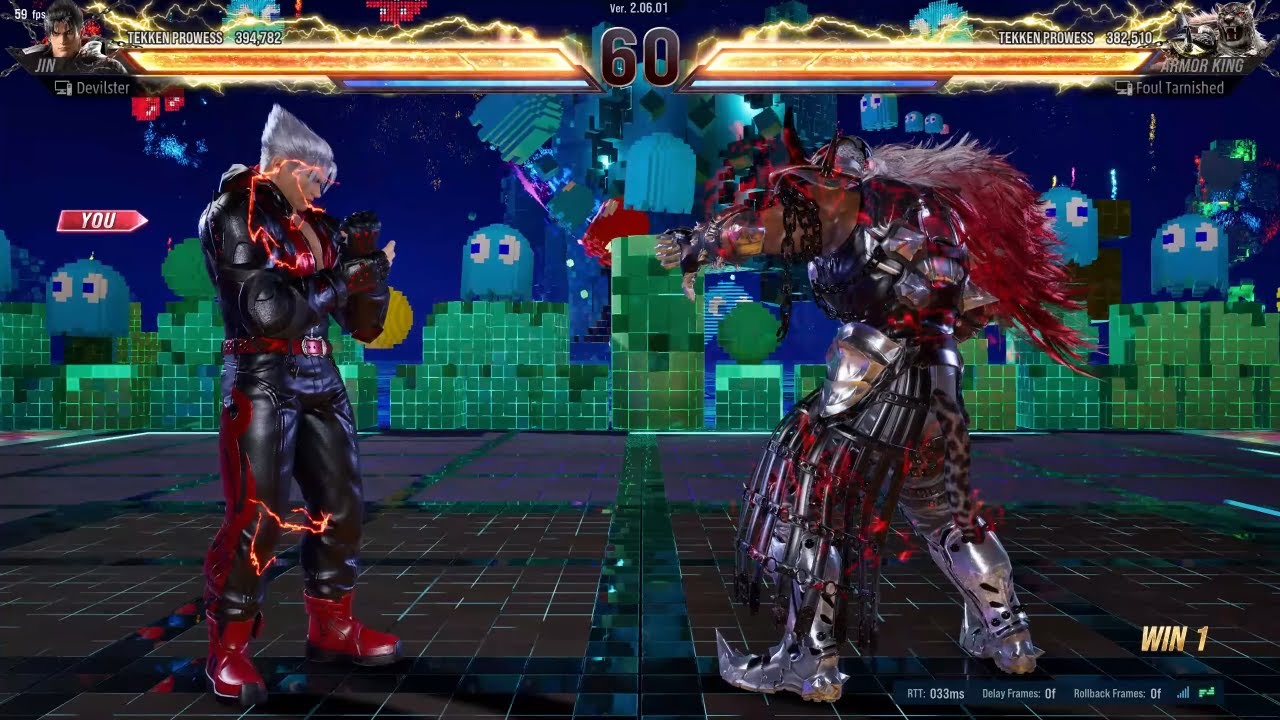 Devilster Wavu Wavu Jin Fights Crazy Armor King!