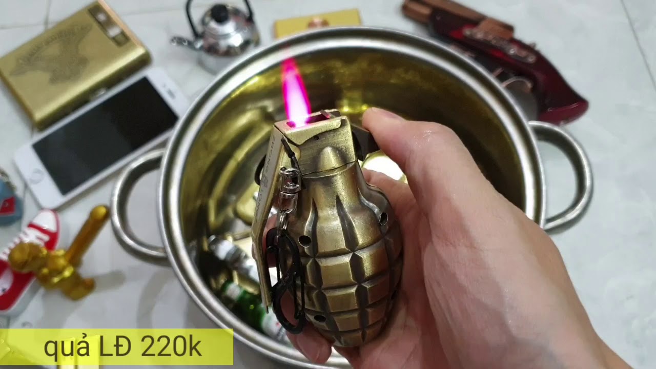 Xoong bật lửa sưu tập, 0964796894 - youtube