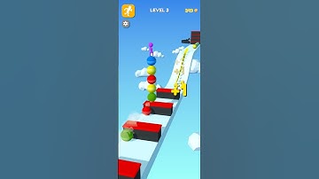 Stack Rider ☀️🔥👩‍❤️‍👨 MAX LEVELS!! All Levels Gameplay Walkthrough Android, iOS NEW UPDATE level 3