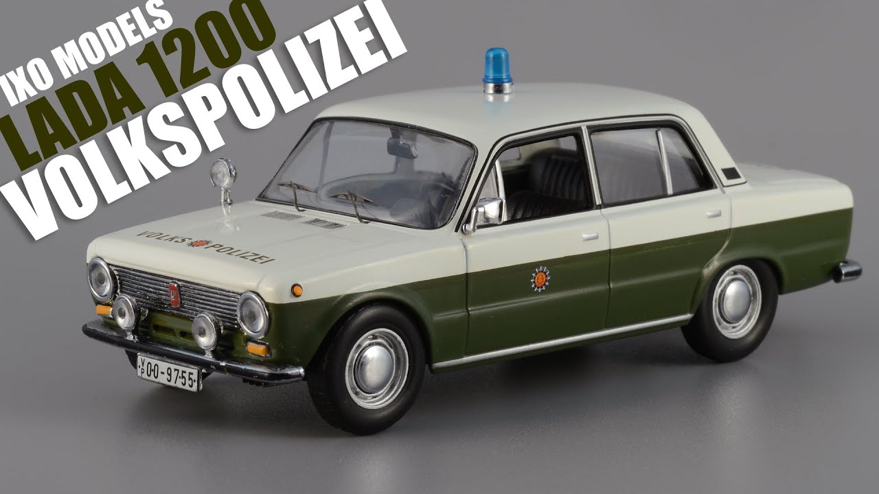 Lada 1200 ВАЗ-21013 Volkspolizei • IXO Models • CLC131