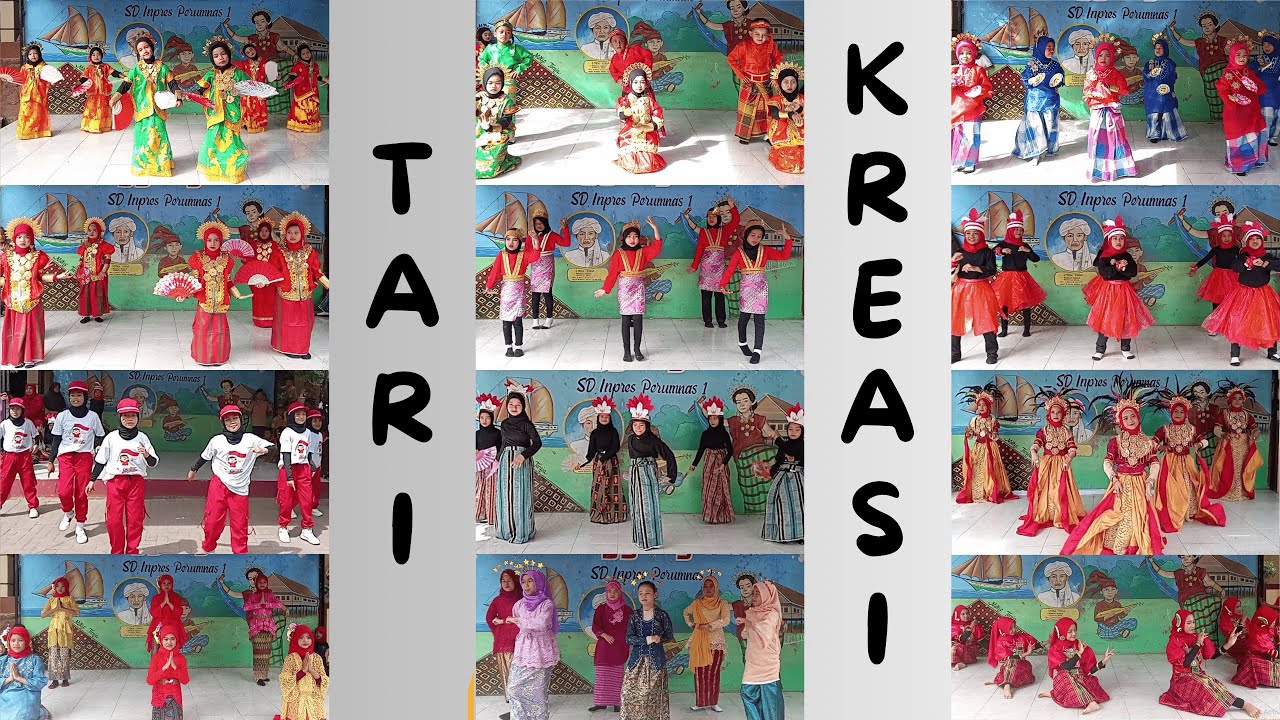 TARI KREASI & TRADISIONAL SISWA KELAS 1-6 UPT SPF SD INPRES PERUMNAS 1 MAKASSAR TAHUN 2025