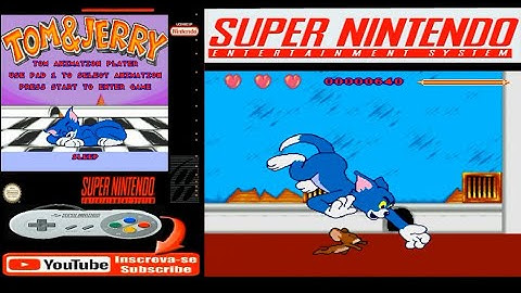 Tom VS Jerry  The Chase is On (1994 prototype) (Super Nintendo)