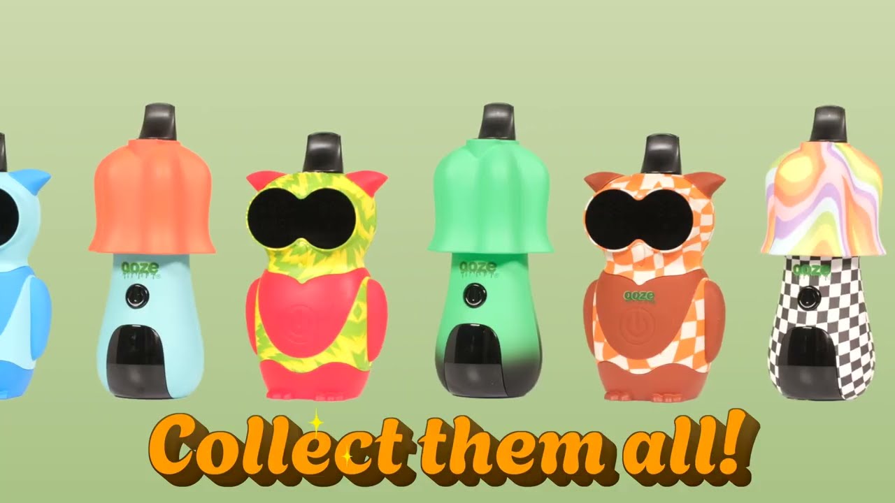 NEW Ooze Hoot and Shroom Character Vapes