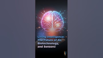 🔥Living Intelligence: The Future of AI, Biotechnology, and Sensors! #shorts #simplilearn