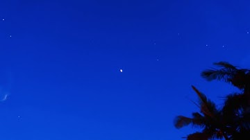 Iridium flare video