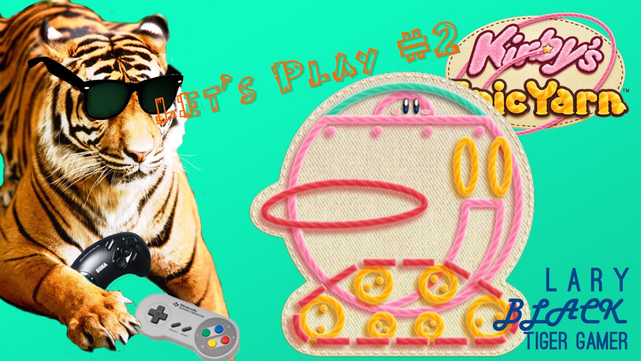 Kirby's Epic Yarn Fountain Gardens (W1) Let's Play 2 [HD 1080p] YouTube