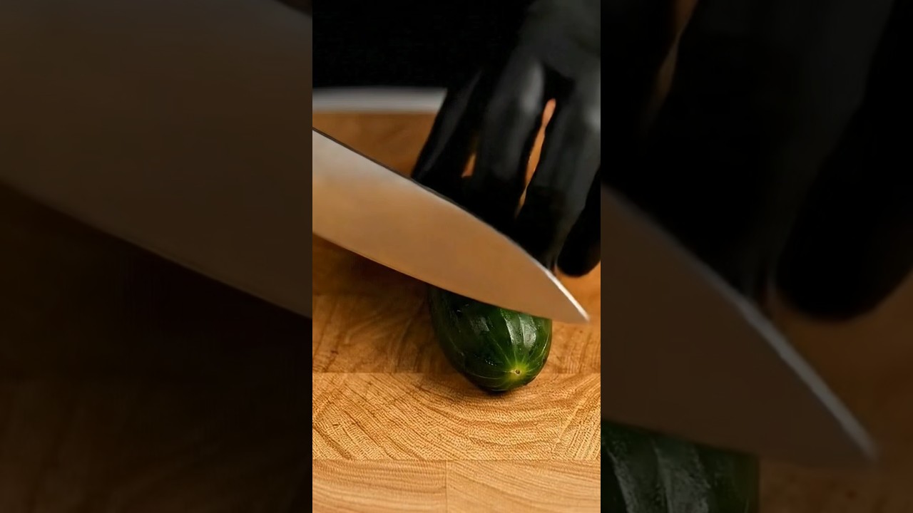Cucumber Cutting ASMR 