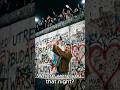 POV: You're in East Berlin.The Wall just fell. November 9, 1989.
