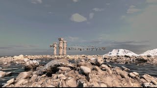 Mysterious Island Make Using Element 3d , After Effect screenshot 2