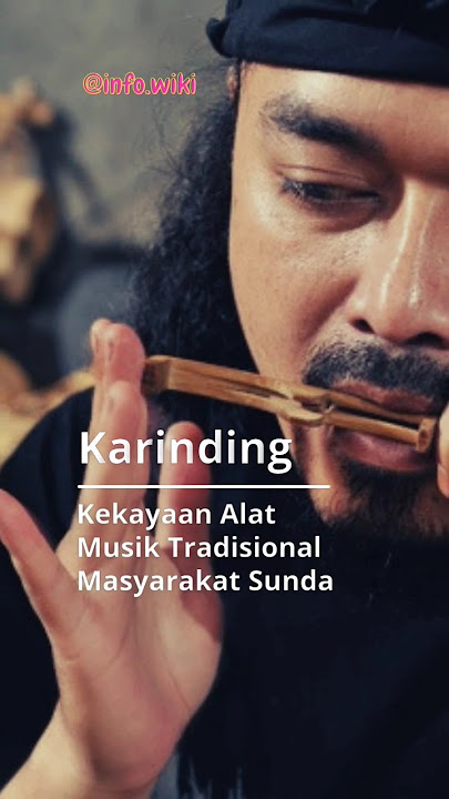 Karinding, kekayaan alat musik tradisional Sunda #karinding #sunda #musiksunda #kesenian #jawabarat