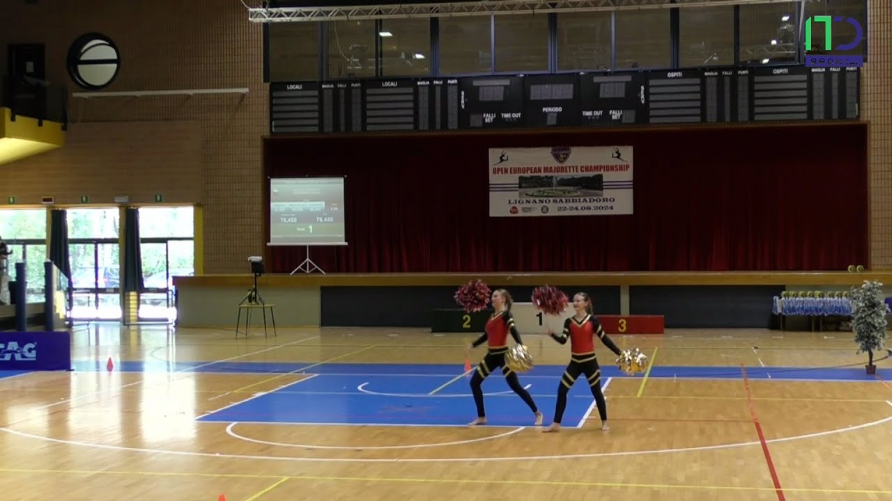 European Championships Italy 2024 / AP klub Brušperk / Duo pom show senior
