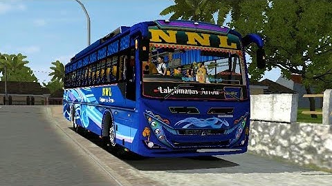 NNL Travels Lakshmanas Arrow Coach TN Bus Mod For Bus Simulator Indonesia