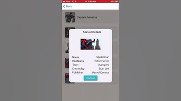 Marvel heroes app with swift UI kit | Login UI +Api + share #swiftheroes #swift