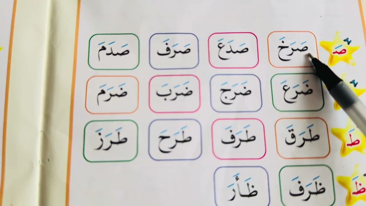 تعلم الفتحة بسهولة للمبتدئين | شرح حركة الفتح وقراءة الكلمات خطوة بخطوة 