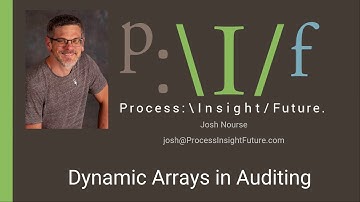 Audit Selection with Excel Dynamic Arrays