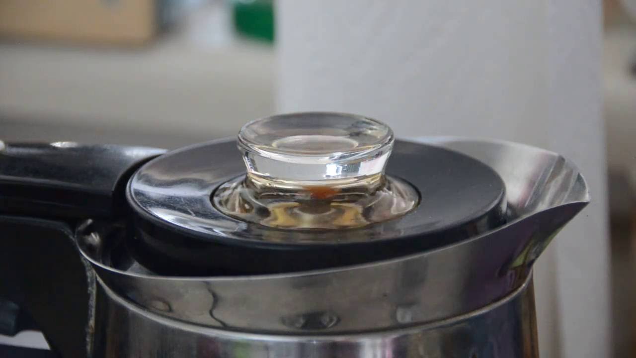 TEST FOOTAGE Electromatic Percolator YouTube