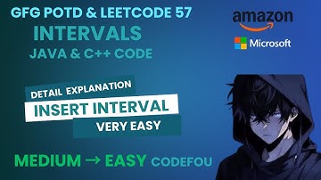 Insert Interval  | GFG POTD | Insert Interval - Leetcode 57 | Java & C++ code | 15-08-25