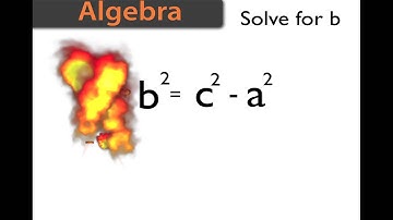 How to manipulate A^2 + B^2 = C^2 with algebra