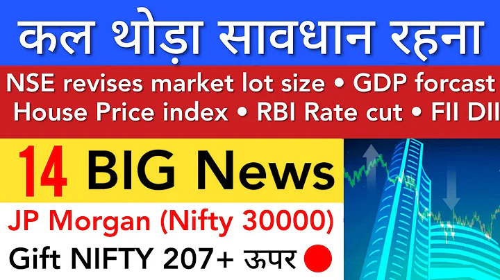 कल थोड़ा सावधान रहना 🔥 TOMORROW SHARE MARKET ANALYSIS LATEST NEWS | STOCK MARKET INDIA thumbnail