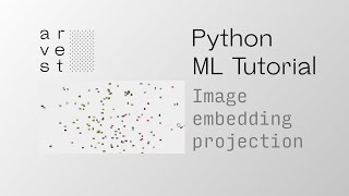 Python ML Tutorial | Image embedding projection